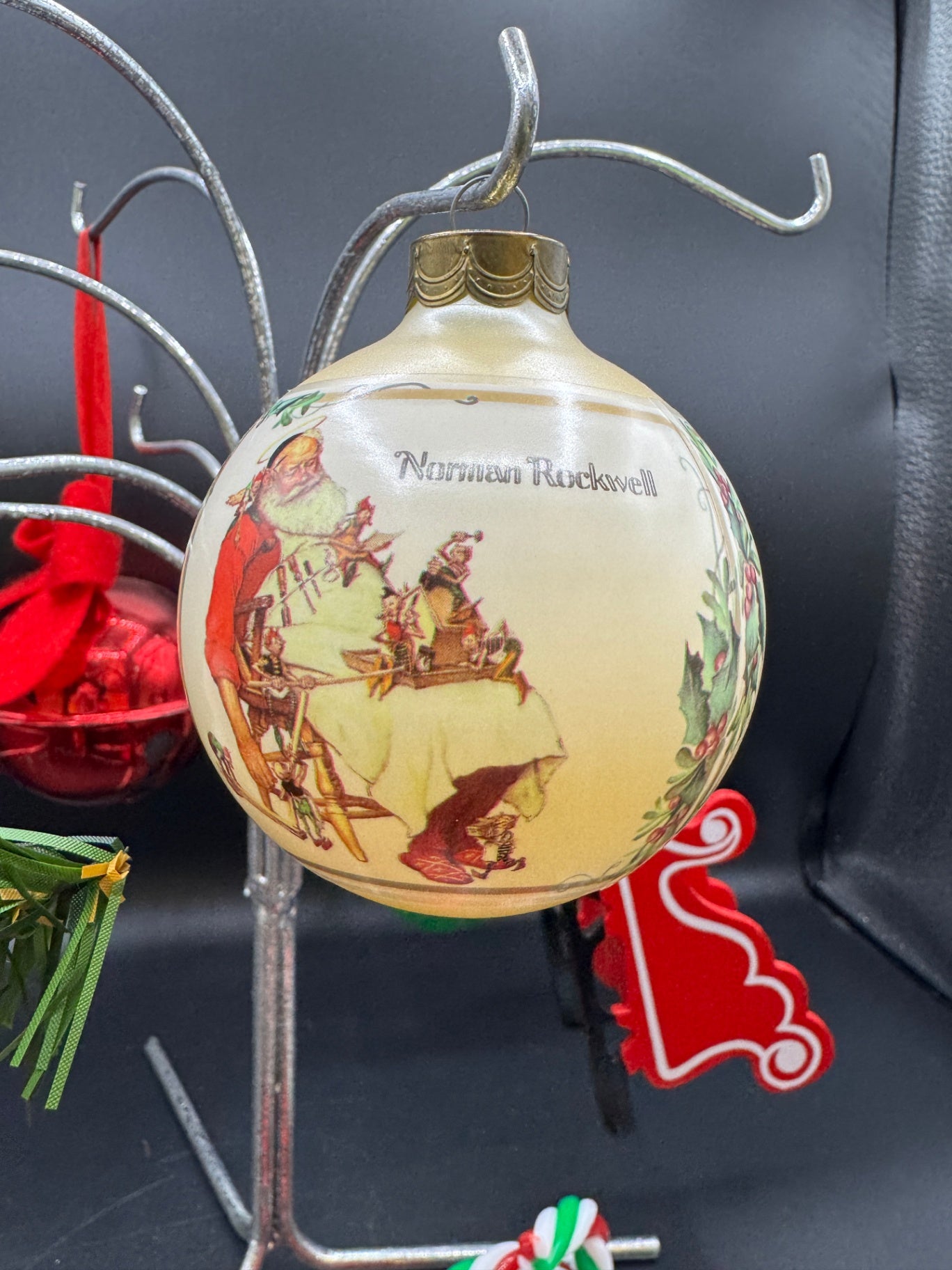 Red & Green Asst. Ornament Lot