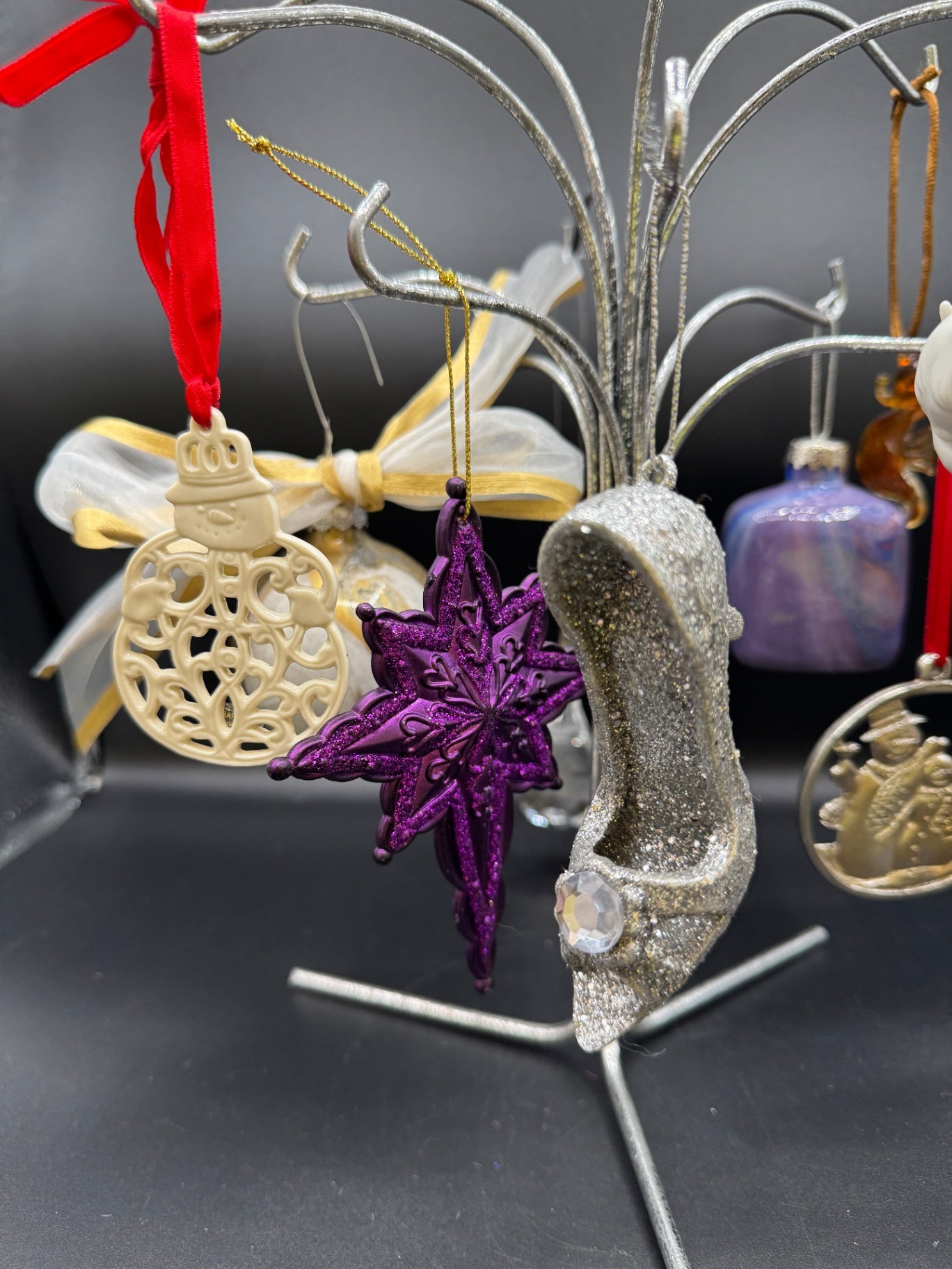 Purple Inspired Ast. Ornament Lot