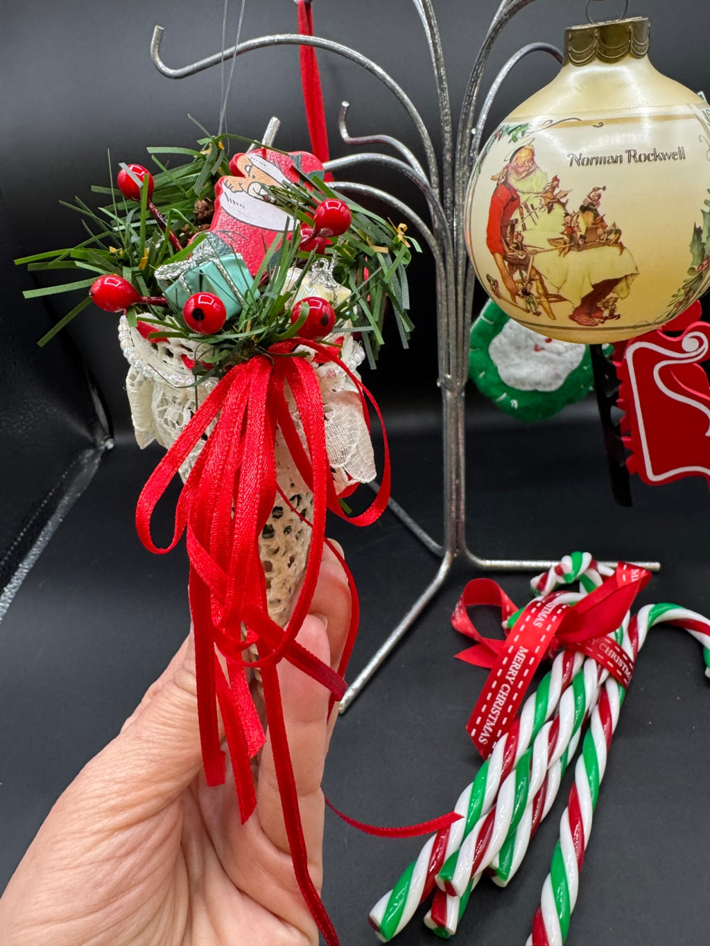 Red & Green Asst. Ornament Lot