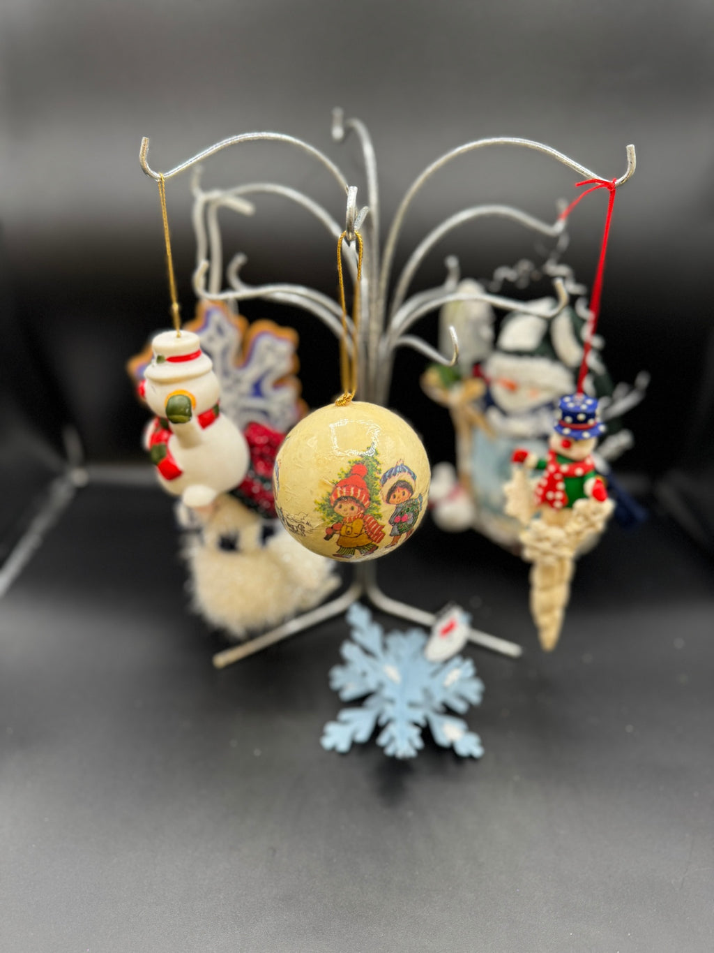 Asst. Snowman Ornament Lot