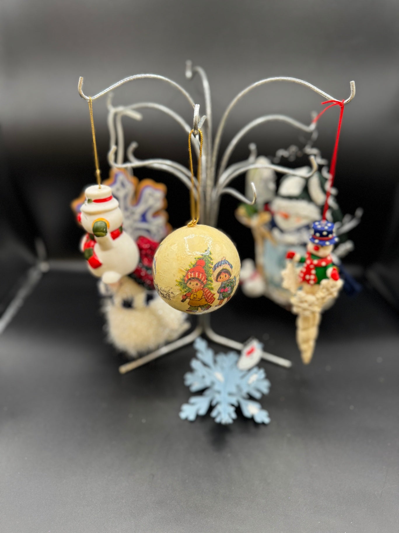 Asst. Snowman Ornament Lot