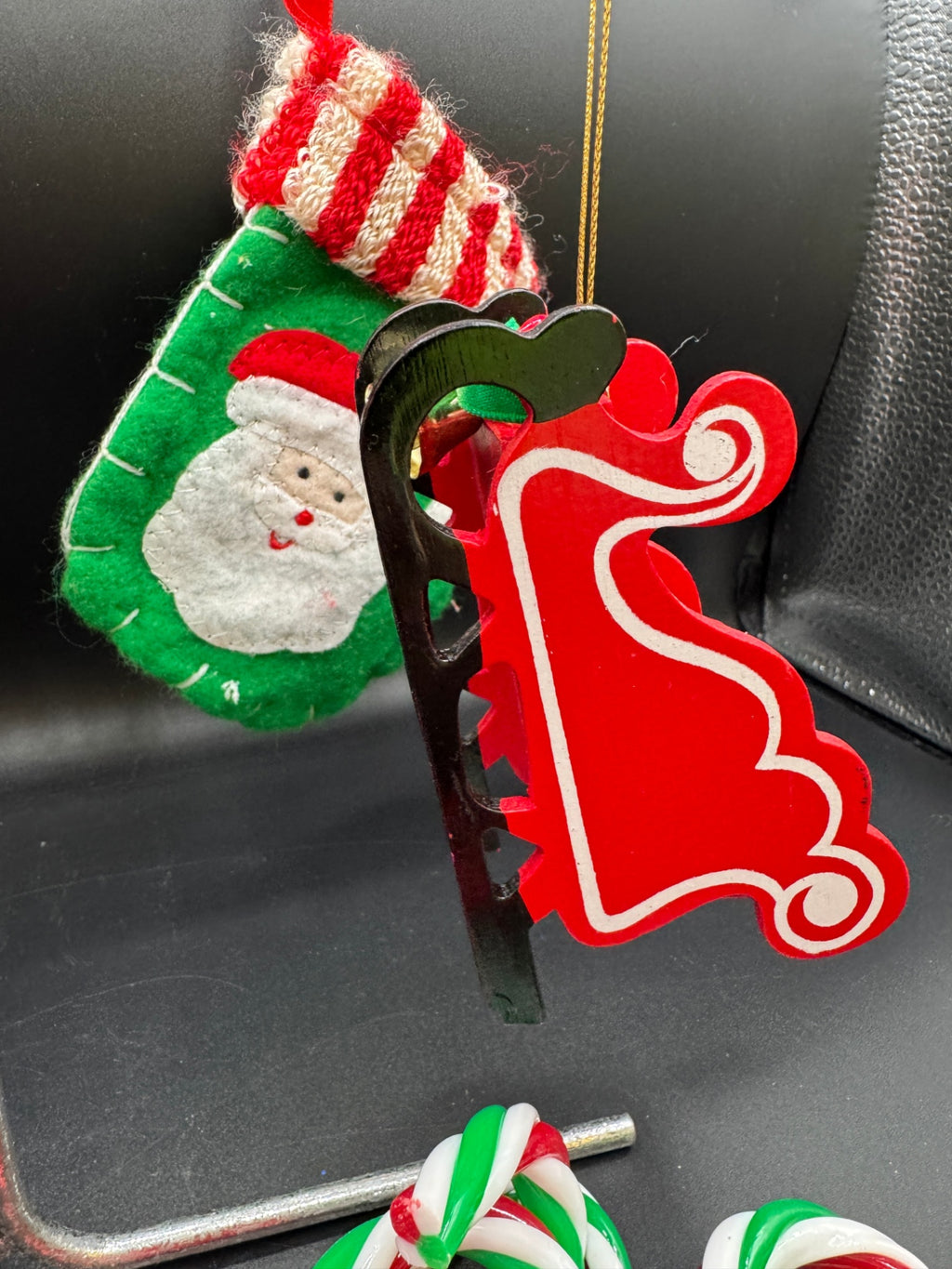 Red & Green Asst. Ornament Lot