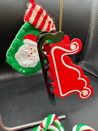 Red & Green Asst. Ornament Lot