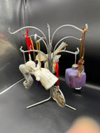 Purple Inspired Ast. Ornament Lot
