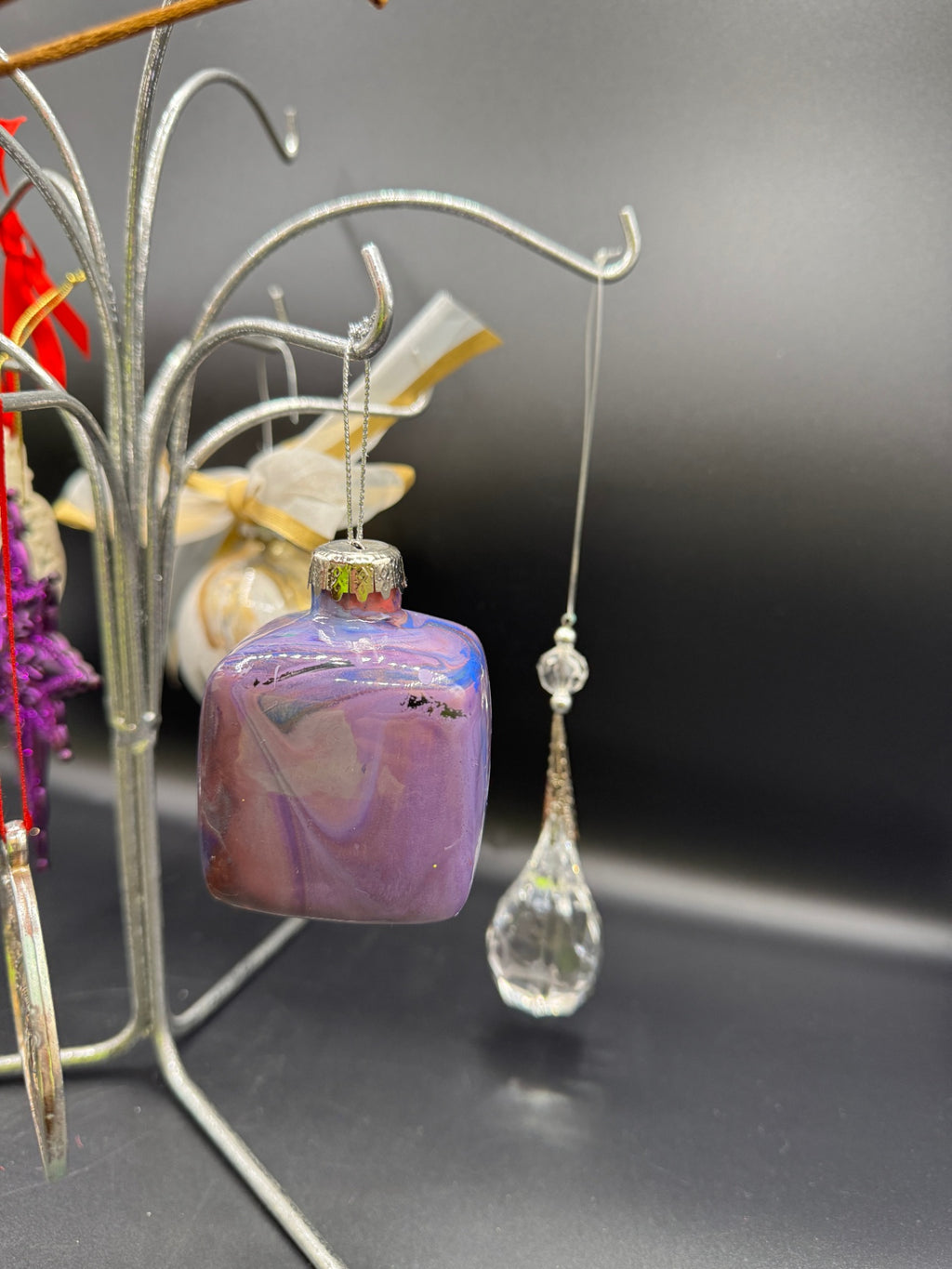 Purple Inspired Ast. Ornament Lot
