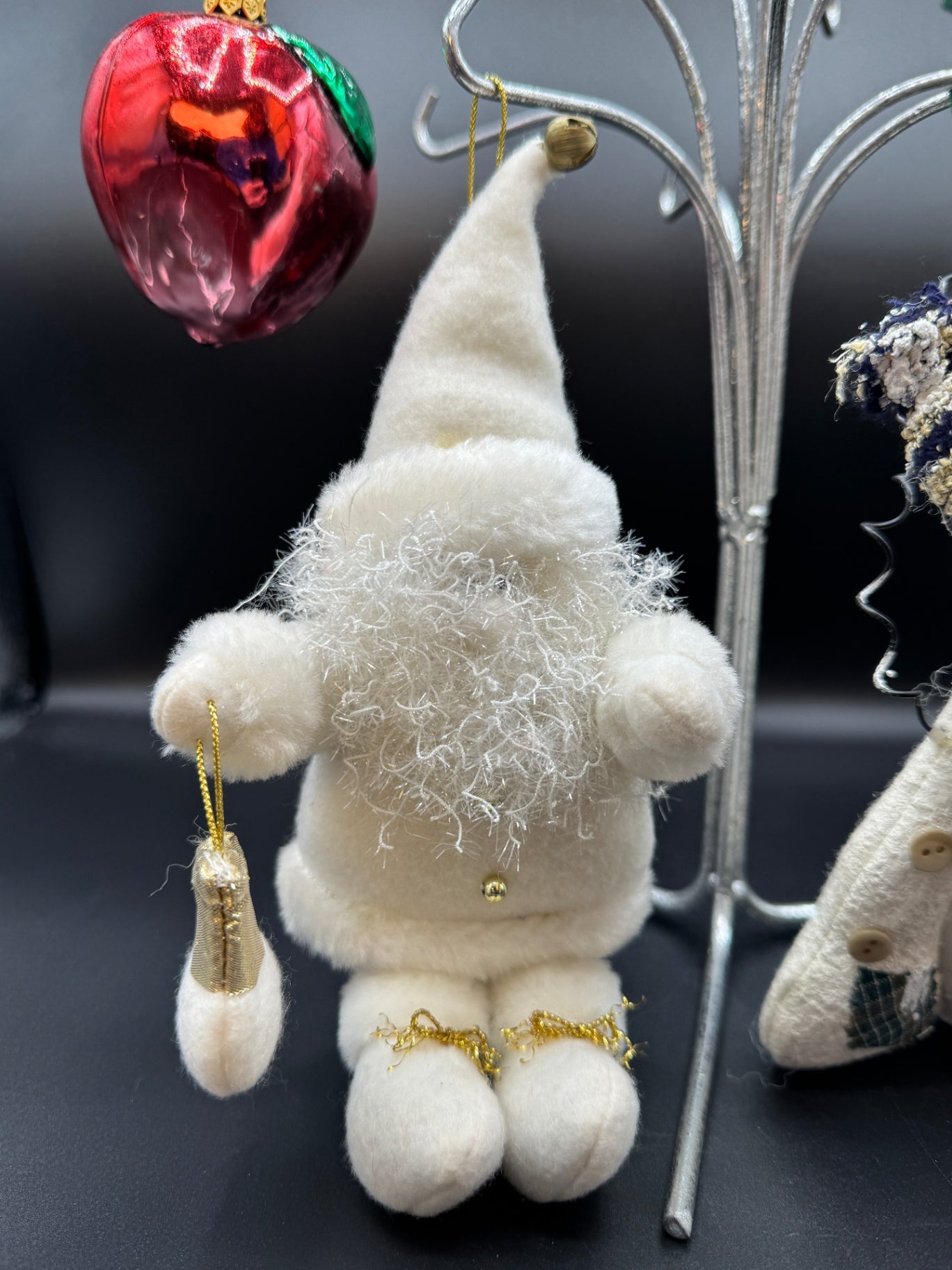 White & Red Asst. Ornament Lot
