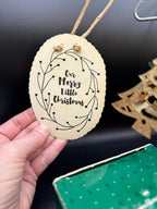 Brass & White Asst. Ornament Lot