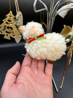 Brass & White Asst. Ornament Lot