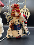 White & Red Asst. Ornament Lot