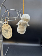 Brass & White Asst. Ornament Lot