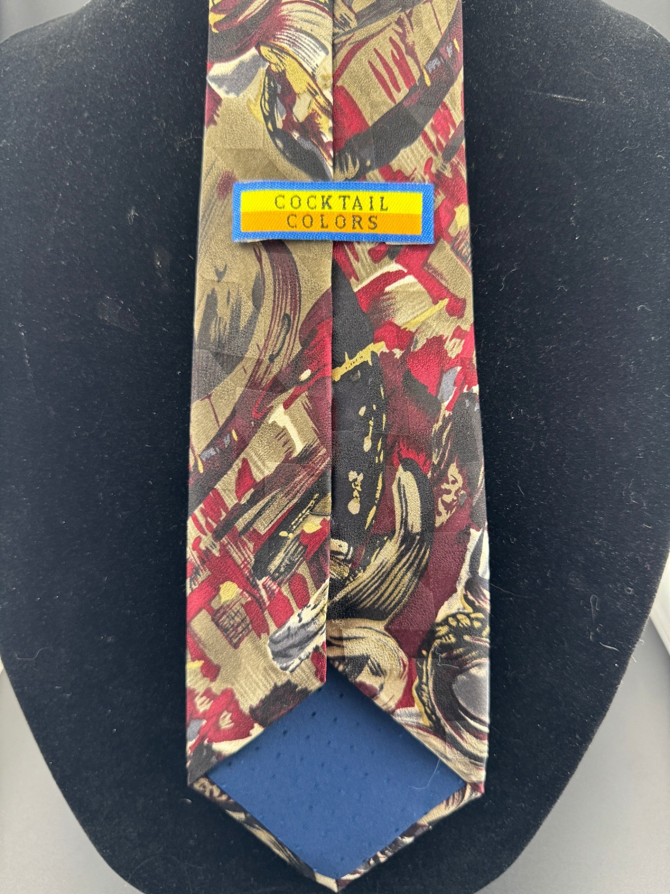 Vintage Cocktail Colors Necktie