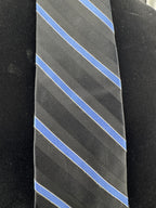 Classic Black & Light Blue Tommy Hilfiger Necktie