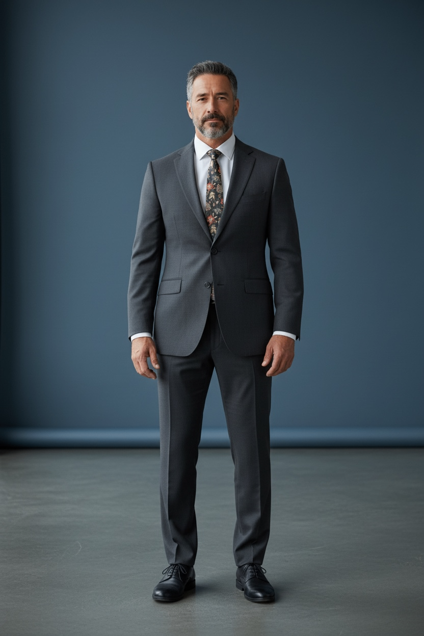 JeSuis Floral Necktie