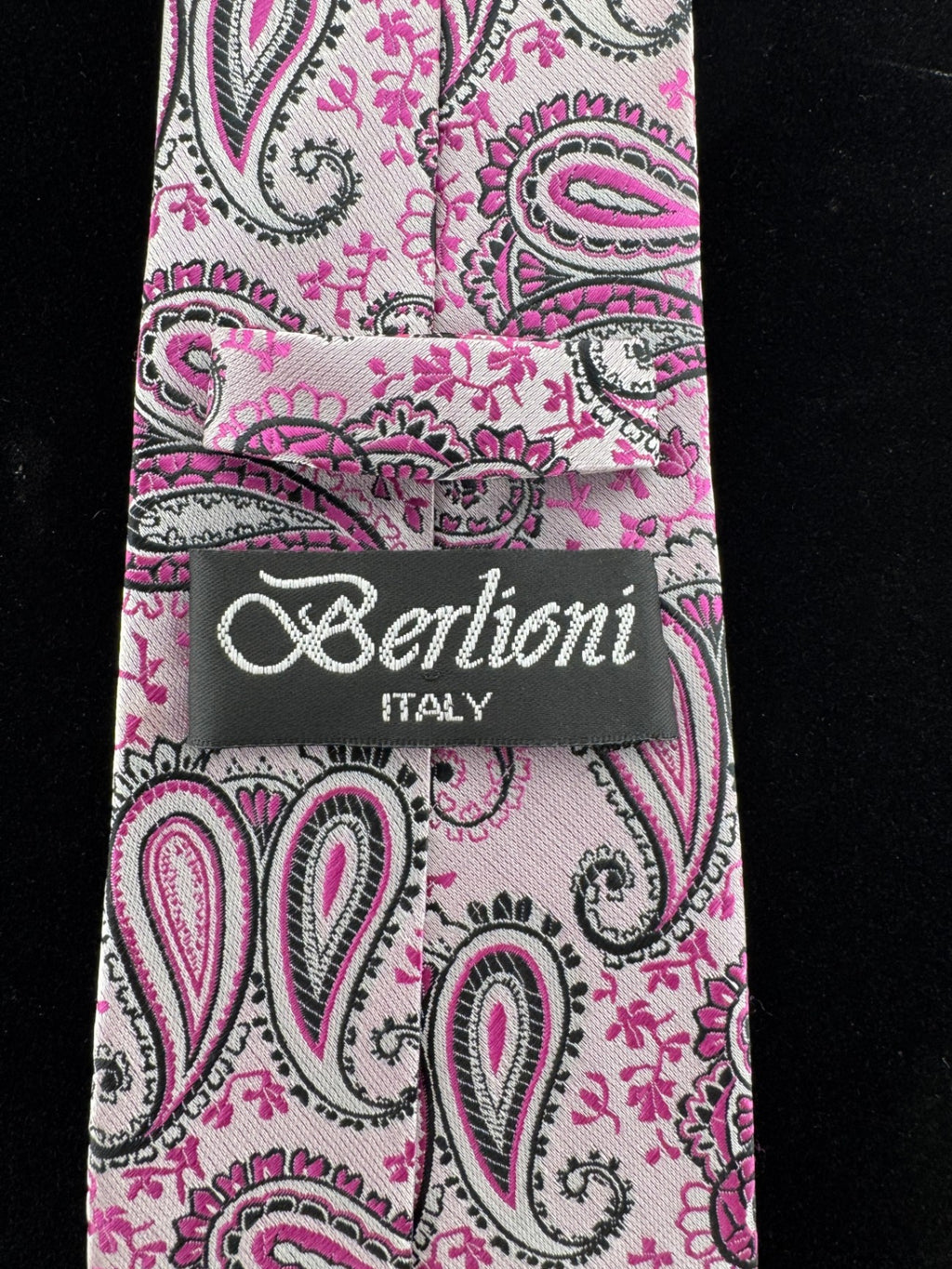 Vintage Berlioni Italy Necktie