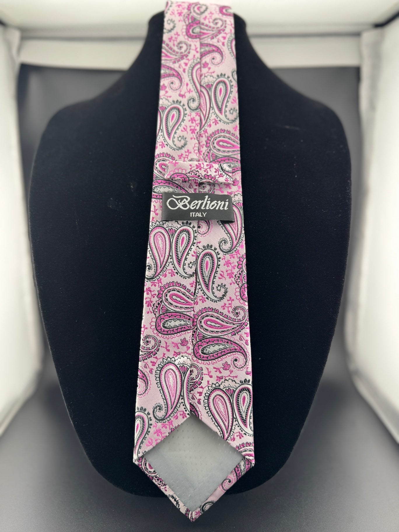 Vintage Berlioni Italy Necktie