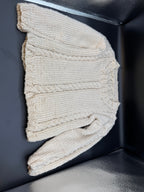 Handmade Irish Knit Baby Sweater