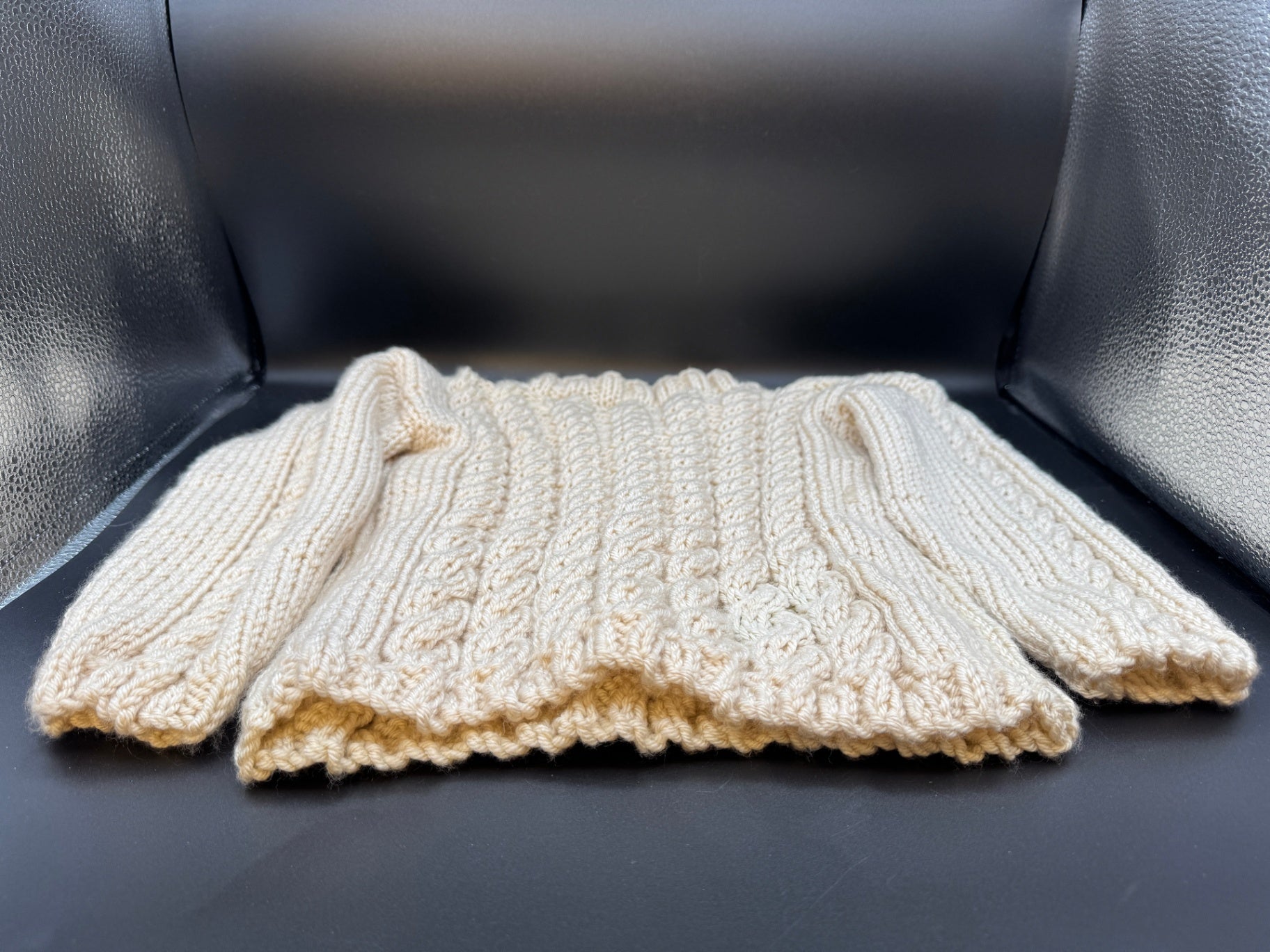 Handmade Irish Knit Baby Sweater