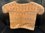 Handmade Peach Baby Sweater & Blanket S