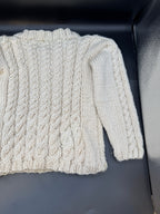 Handmade Irish Knit Baby Sweater