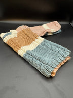 Handmade Gray & Blue Baby Sweater