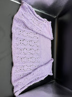 Handmade Lilac Baby Cardigan