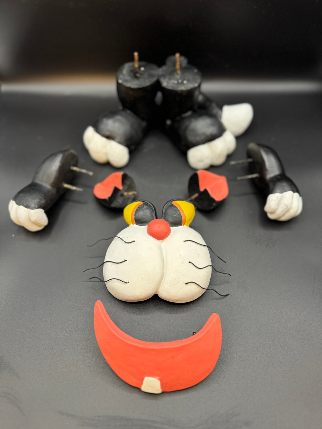 Black Cat No-Carve Pumpkin Kit