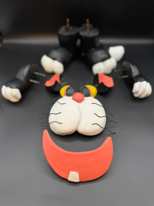 Black Cat No-Carve Pumpkin Kit