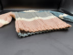 Handmade Gray & Blue Baby Sweater