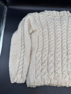 Handmade Irish Knit Baby Sweater