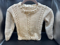 Handmade Irish Knit Baby Sweater