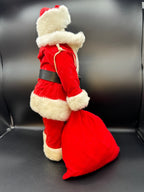 VTG Porcelain Soft Body Santa