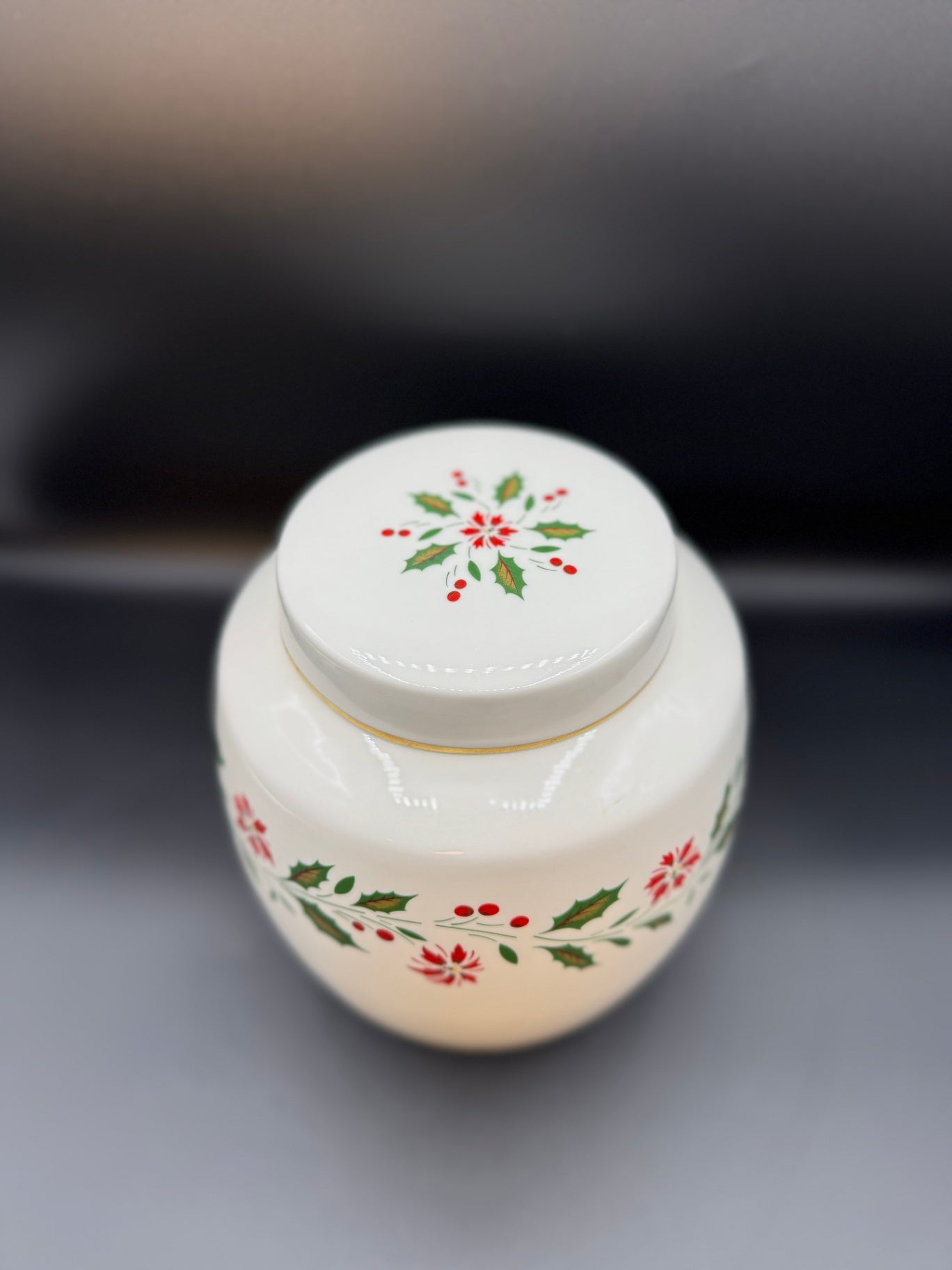 Royal Daulton Holly Cookie Jar