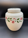 Royal Daulton Holly Cookie Jar