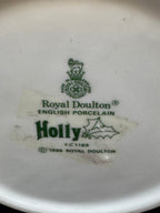 Royal Daulton Holly Cookie Jar