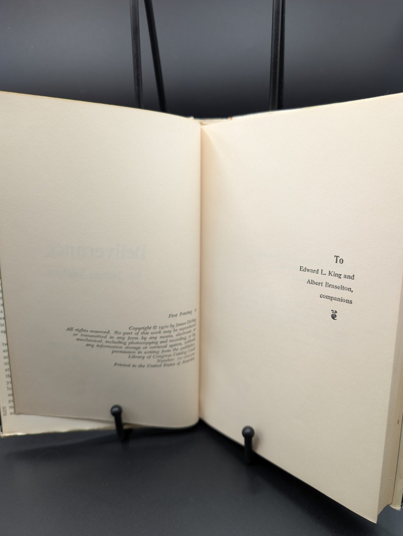 Deliverance 1st Edition Print