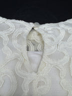 Banana Republic Ivory Lace Tank Top