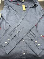 J. Crew Cherry Button Up Blouse
