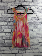 Caché Silk Sleeveless Top