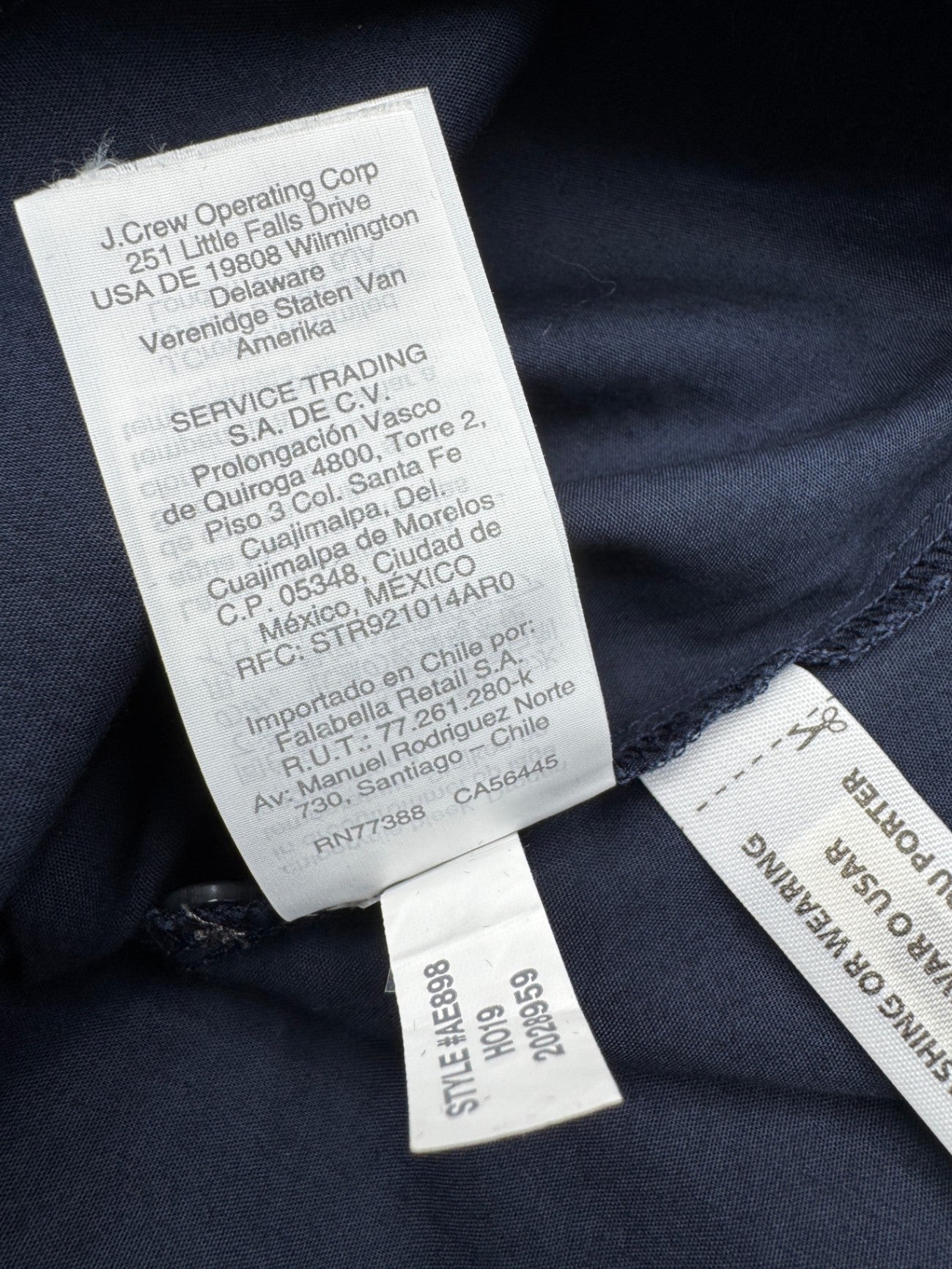 J. Crew Cherry Button Up Blouse