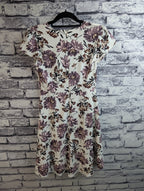 Ann Taylor Factory Mauve Floral Dress