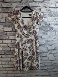 Ann Taylor Factory Mauve Floral Dress
