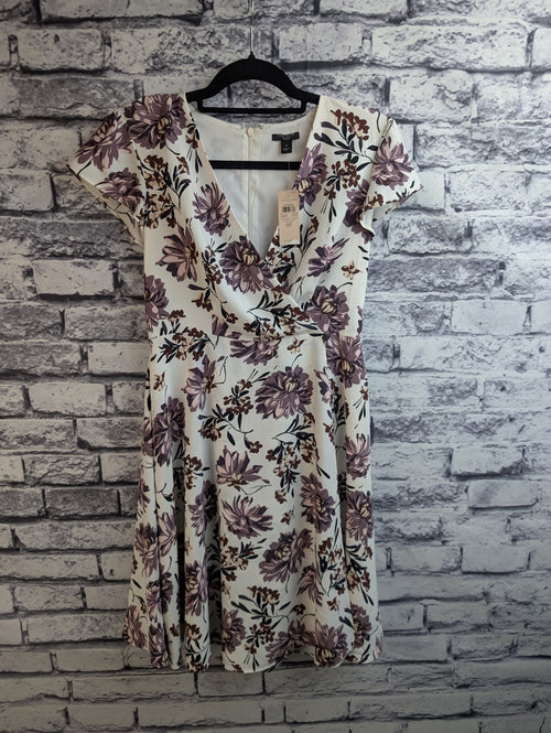 Ann Taylor Factory Mauve Floral Dress