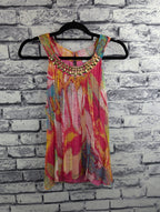 Caché Silk Sleeveless Top