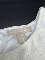 Banana Republic Ivory Lace Tank Top