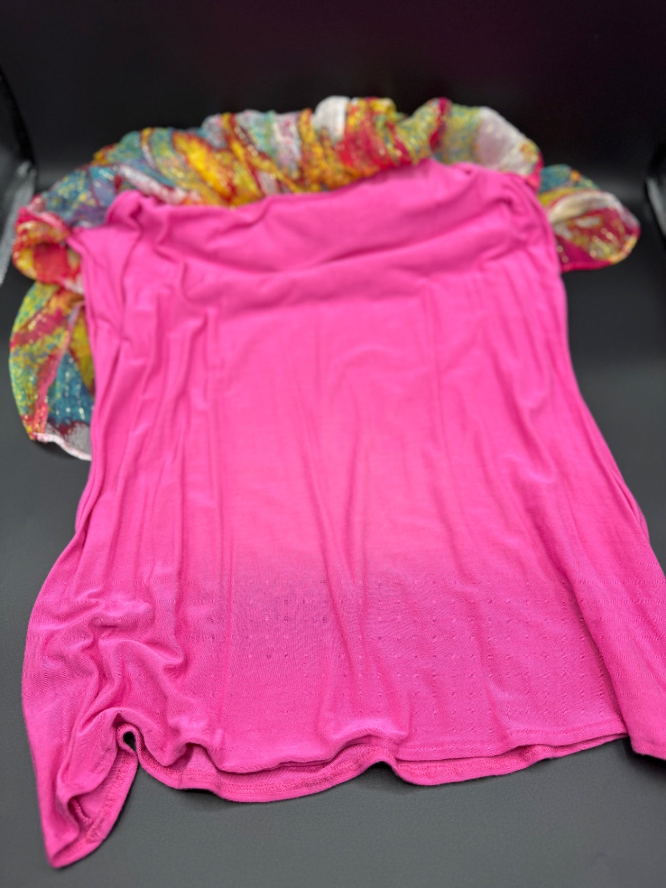 Caché Silk Sleeveless Top