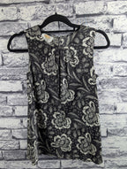 Talbot's Silk Floral Sleeveless Blouse