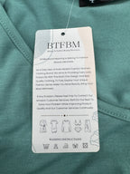 BTFBM Teal T-Shirt Dress