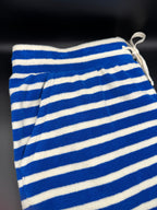 Talbots Blue Striped Terry Cloth Shorts