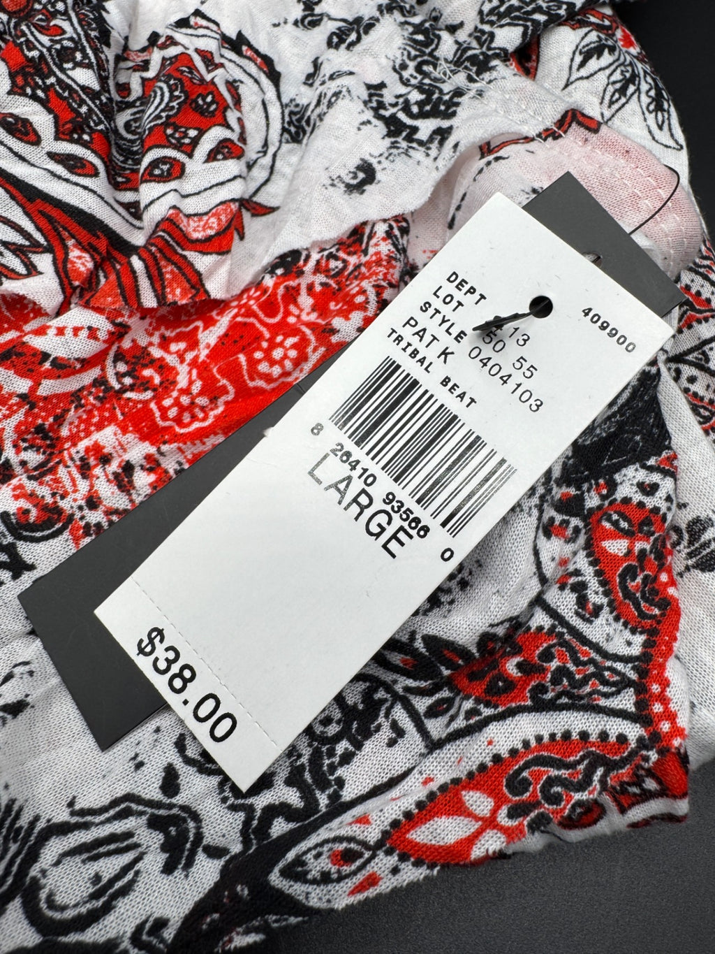 AB Studio Layered Paisley Print Shirt