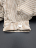 cj banks Tan Striped Jacket